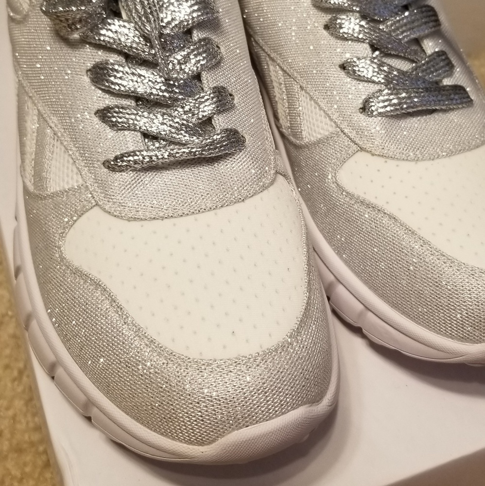 NEW Sparkle Glitter Women's Tennis Shoes Sneakers